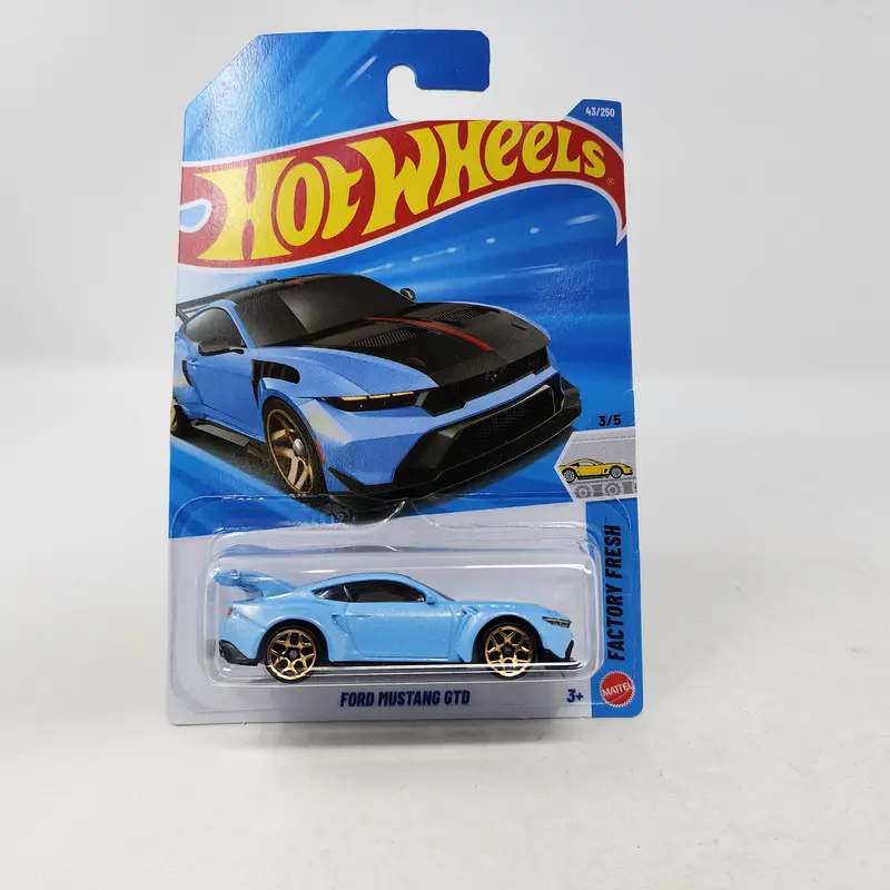 Ford Mustang Gtd #43 * Blue * 2026 Hot Wheels Case C 1