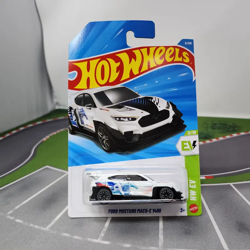 Ford Mustang Mach-R 1400 #8 * White * 2026 Hot Wheels Case G 1