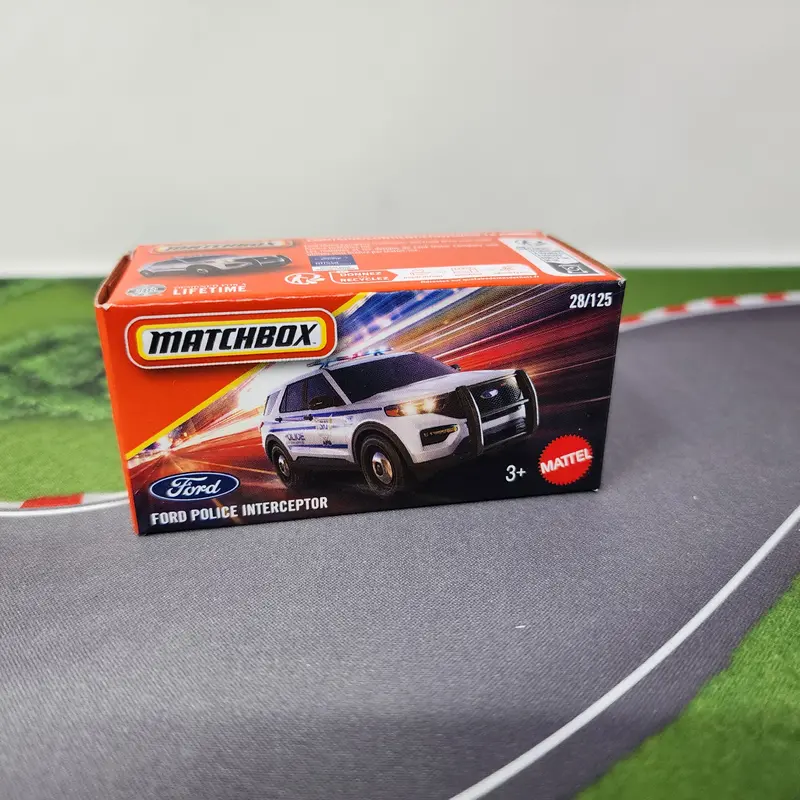 Ford Police Interceptor #28 * 2026 Matchbox Power Grabs Case G 1