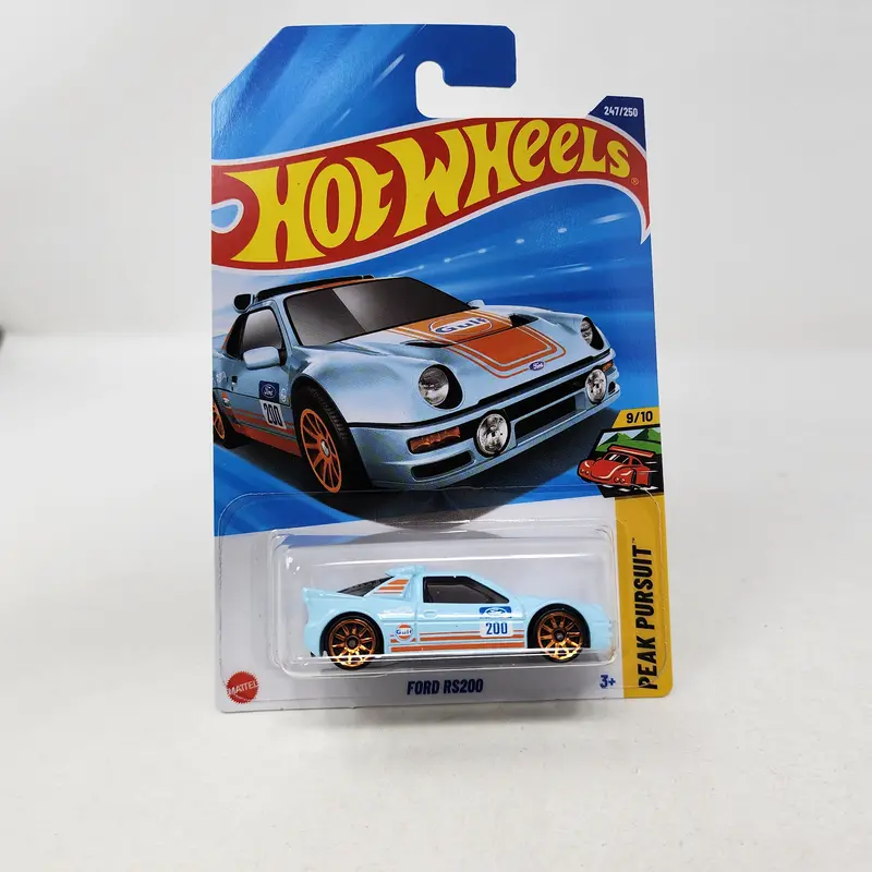 Ford Rs200 #247 * Gulf Blue * 2025 Hot Wheels 1