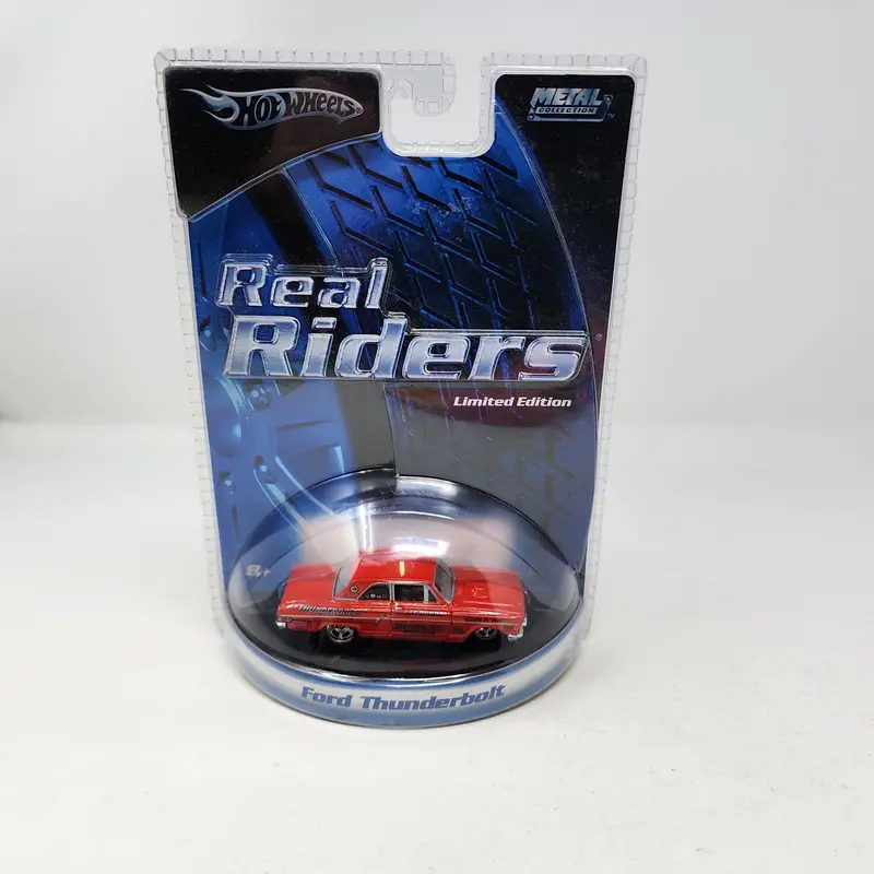 Ford Thunderbolt * Red * Hot Wheels Real Riders Series 1