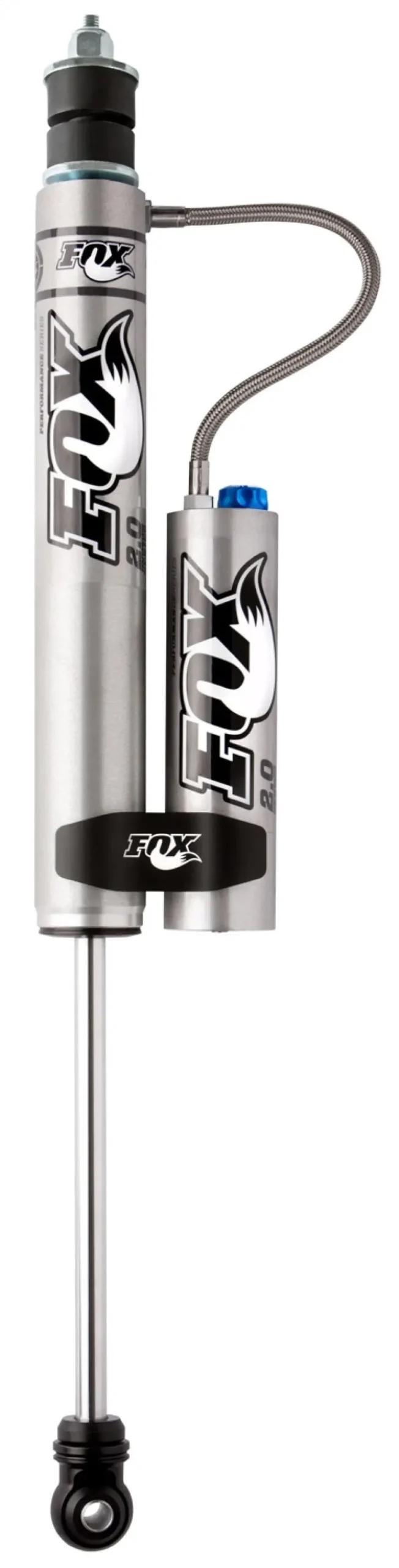 Fox 01-10 Chevy Hd 2.0 Perf Series 8.1In. Smooth Body Remote Res. Front Shock / 4-6In. Lift - Alum. 2