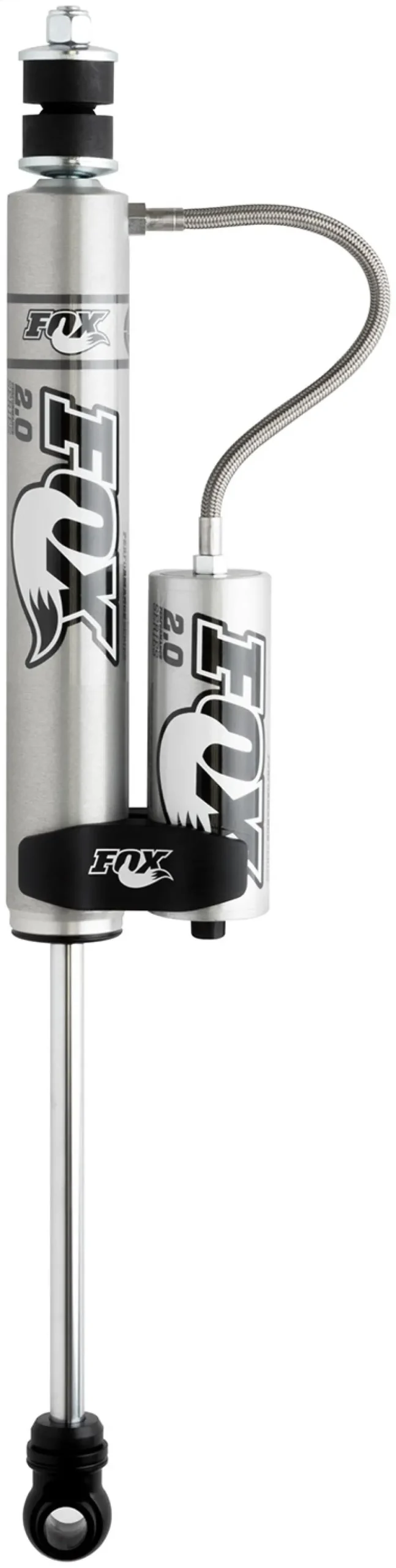Fox 01-10 Chevy Hd 2.0 Perf Series 9.6In. Smooth Body Remote Res. Front Shock / 7-9In. Lift - Alum. 1