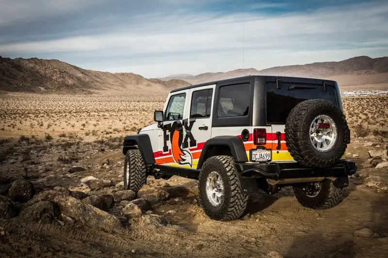 Fox 07-18 Jeep Jk 2.5 Perf Elite Series Reservoir Shock Rear P/B 2.5-4In Lift (Pair) W/ Dsc Adj. 2