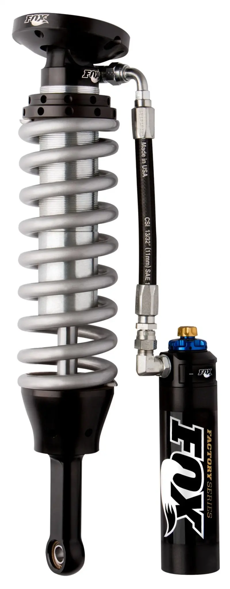 Fox 07+ Chevy 1500 2.5 Factory Series 4.4In. Remote Res. Coilover Set W/Dsc Adjuster / 0-2In. Lift 1