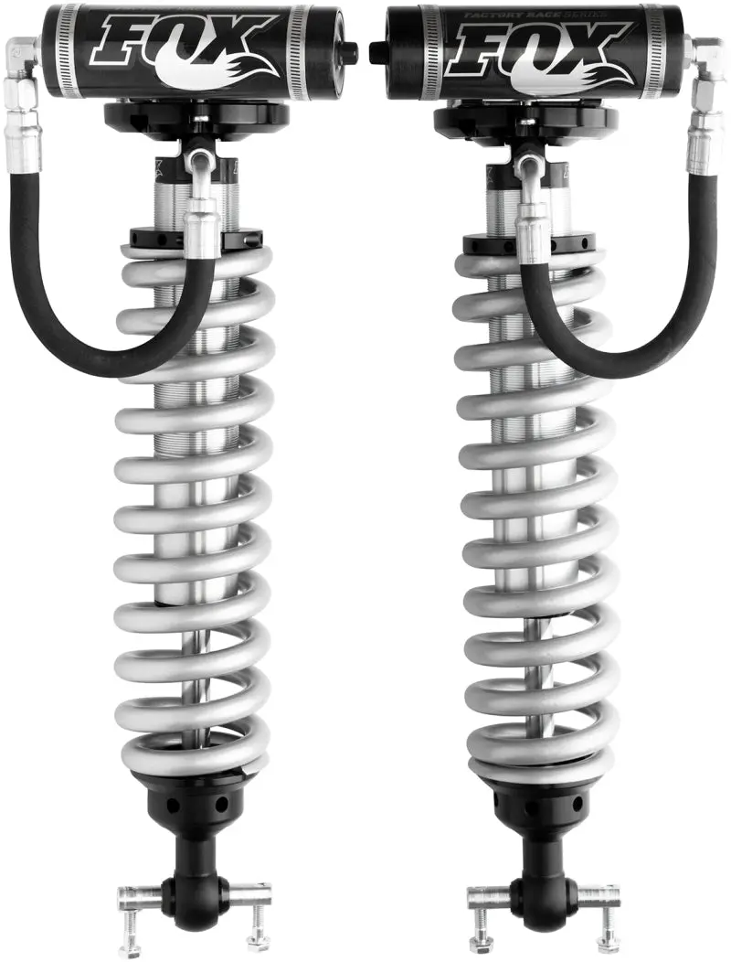 Fox 07+ Chevy 1500 2.5 Factory Series 4.4In. Remote Reservoir Coilover Shock Set / 0-2In. Lift 2