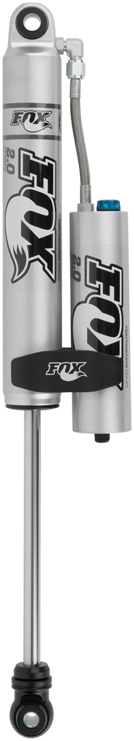 Fox 2.0 Factory Series 14.1In. Smooth Body Res. Shock W/Cd Adj. / Std Travel / Eyelet Ends - Black 2