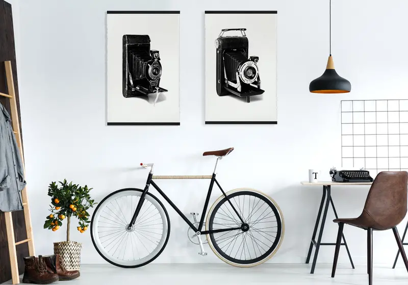 Frameless Wood Hangers 1