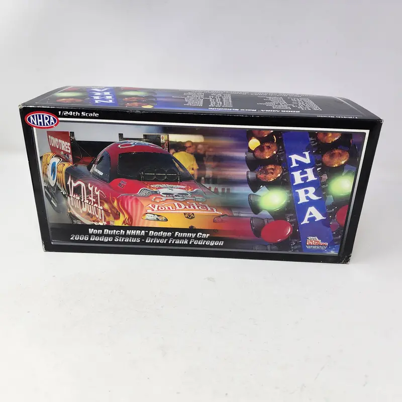 Frank Pedregon Von Dutch 2006 Dodge Stratus Nhra 1/24 Scale Racing Champions 1
