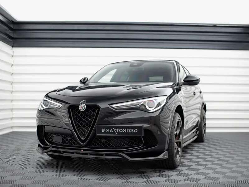 Front Splitter Alfa Romeo Stelvio Quadrifoglio Mk1 1