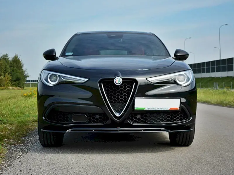 Front Splitter V.2 Alfa Romeo Stelvio (2016-2020) 1