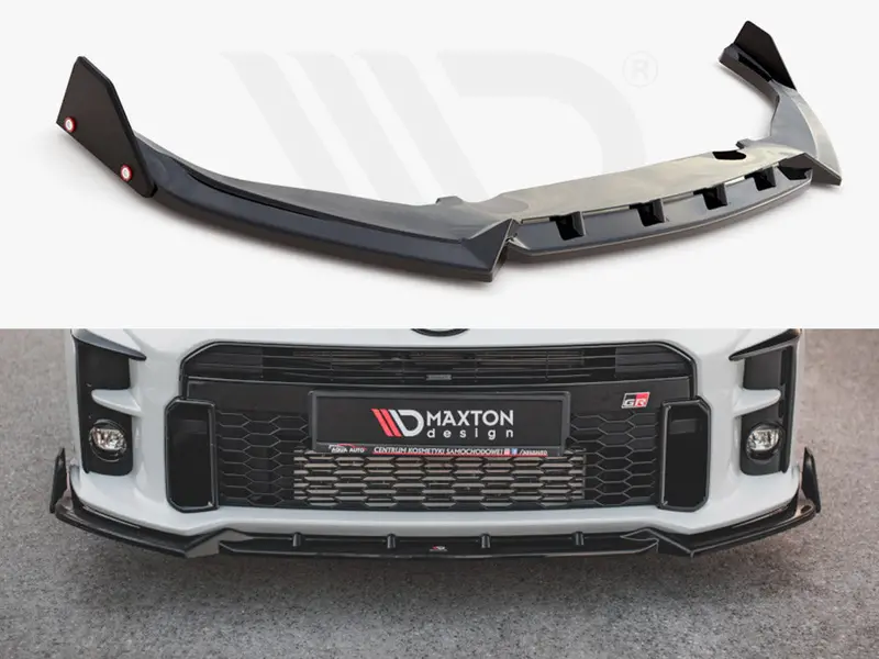 Front Splitter V.2 + Flaps Toyota Gr Yaris Mk4 1