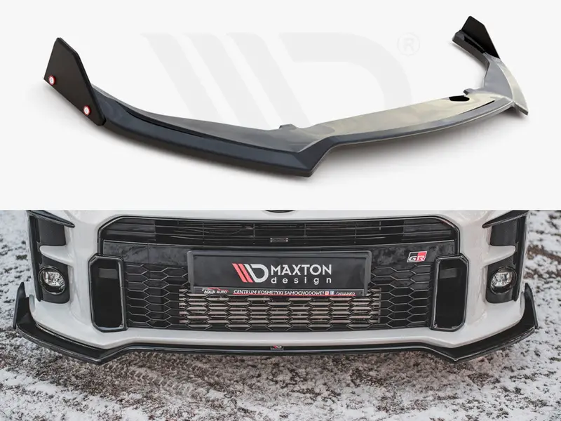 Front Splitter V.3 + Flaps Toyota Gr Yaris Mk4 1