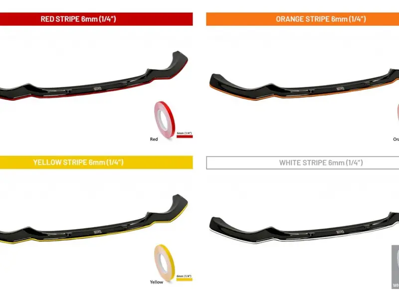 Front Splitter V.3 Vw Golf R Mk8 (2020-) 3