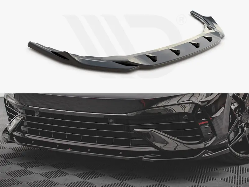 Front Splitter V.4 Vw Golf R Mk8 (2020-) 1