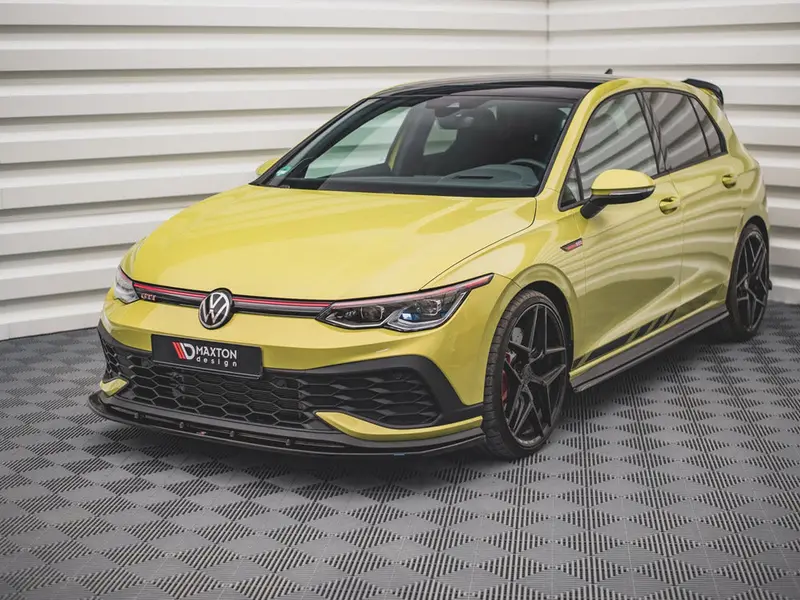 Front Splitter V4 Vw Golf 8 Gti Clubsport (2020-) 1