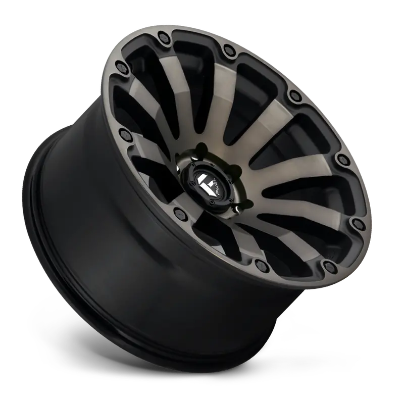 Fuel Diesel-D536 Black Machined W/ Dark Tint 2