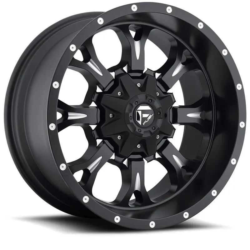 Fuel Krank-D517 Matte Black & Milled 1