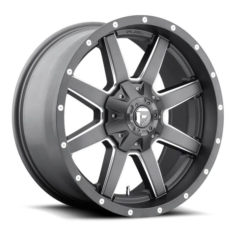 Fuel Maverick-D542 Anthracite&Milled Spoke 1