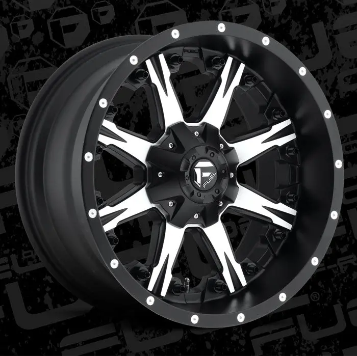 Fuel Nutz-D541 Black Machined 2