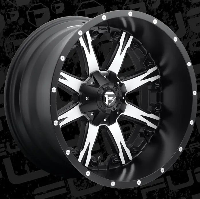 Fuel Nutz-D541 Black Machined 3