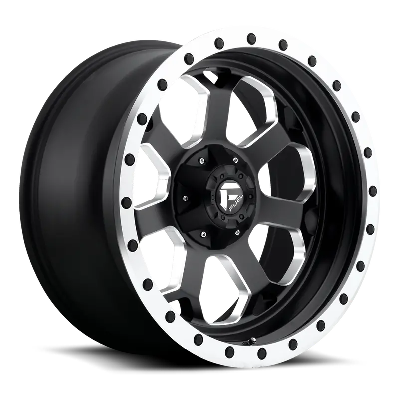 Fuel Savage-D565 Matte Black/Milled Ring 1