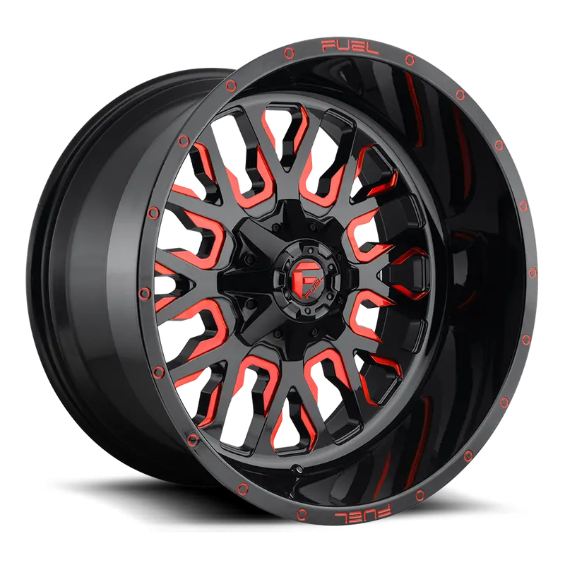 Fuel Stroke-D612 Gloss Black W/ Candy Red 1
