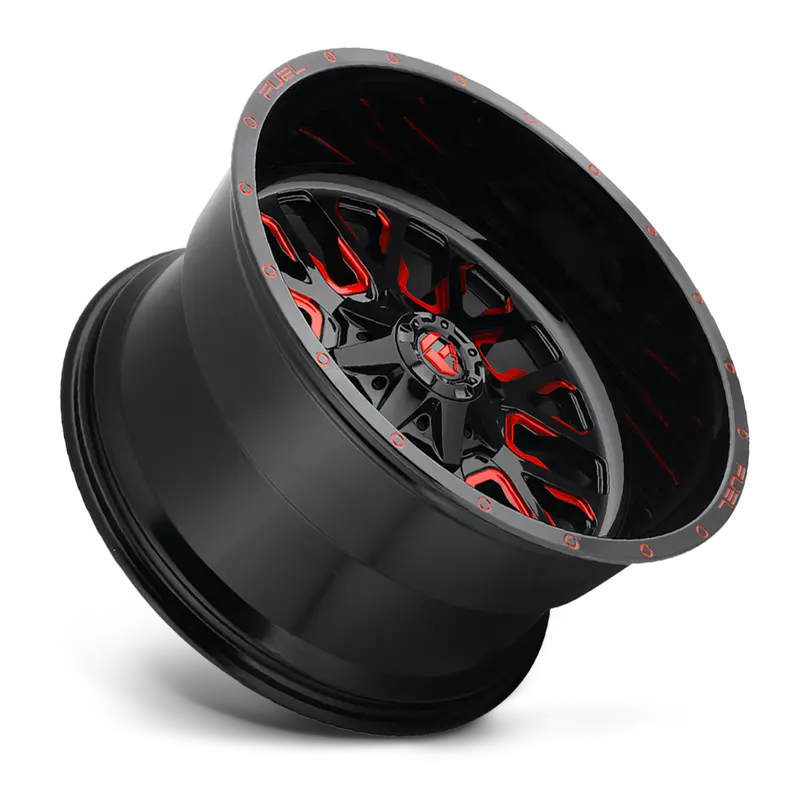 Fuel Stroke-D612 Gloss Black W/ Candy Red 2