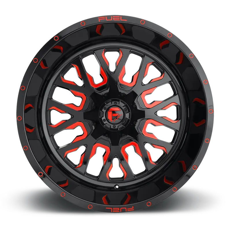 Fuel Stroke-D612 Gloss Black W/ Candy Red 3