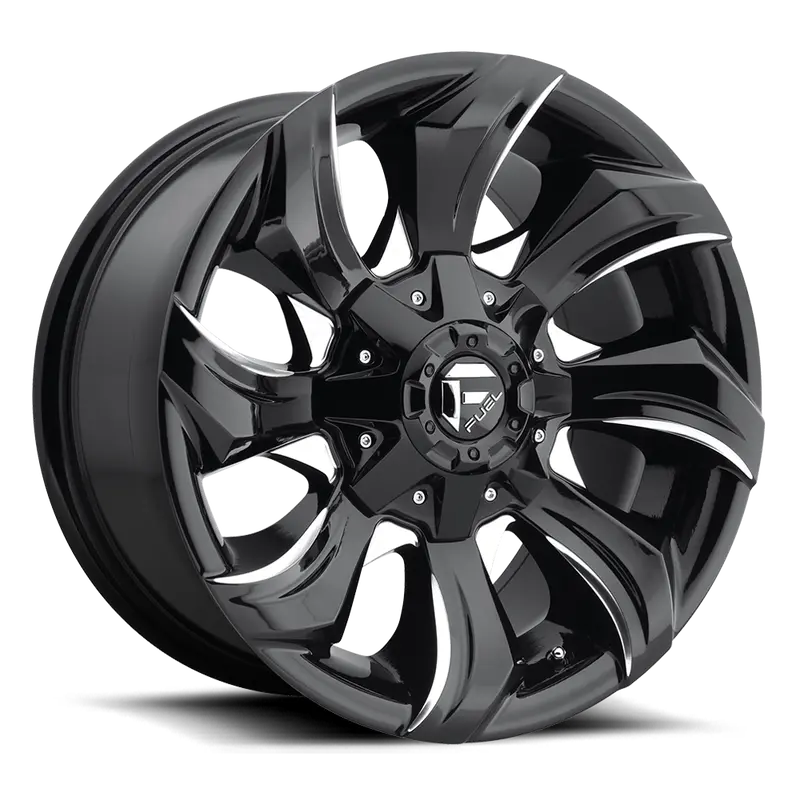 Fuel Stryker-D571 Gloss Black Milled 1