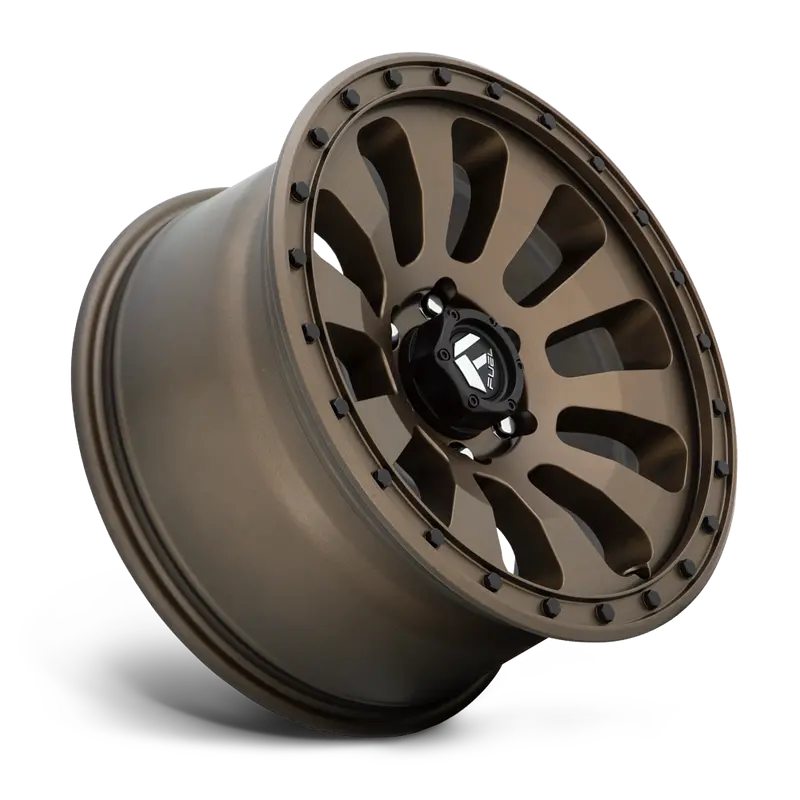 Fuel Tactic- D678 Bronze W/ Black Bolts 2