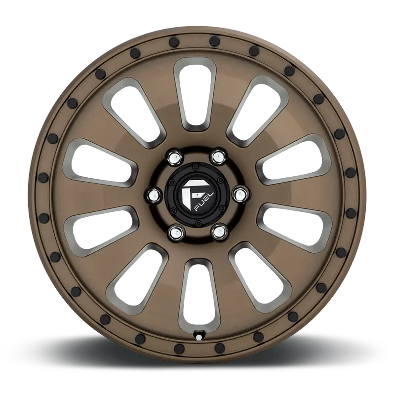 Fuel Tactic- D678 Bronze W/ Black Bolts 3