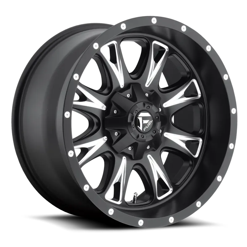 Fuel Throttle-D513 Matte Black & Milled 1