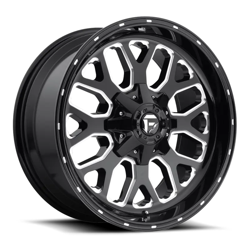 Fuel Titan-D588 Black & Milled 1