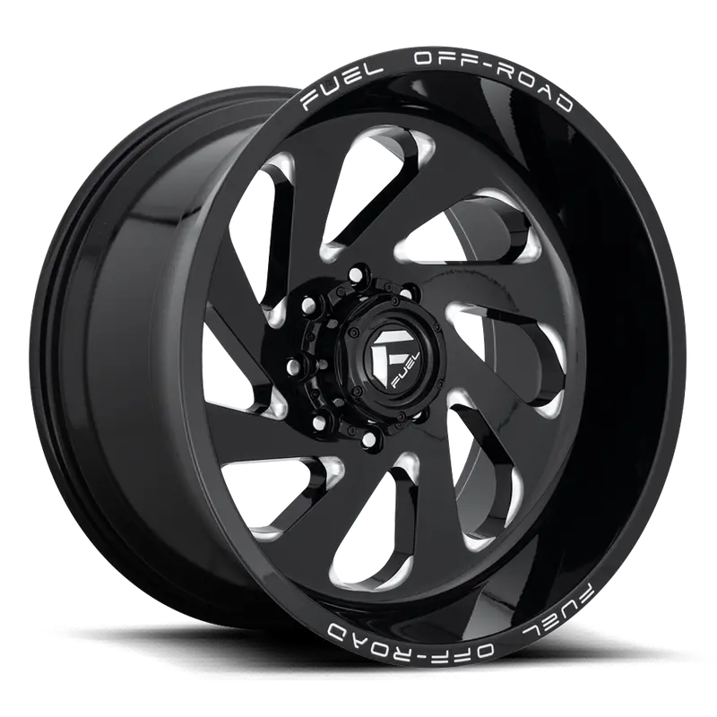 Fuel Vortex-D637 Gloss Black & Milled 1