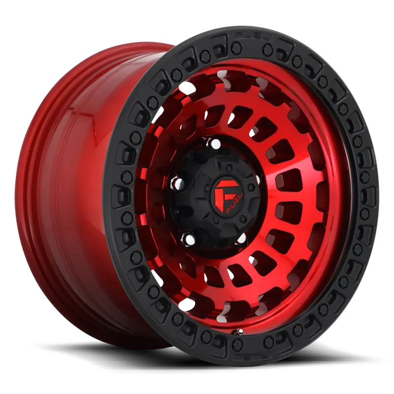 Fuel Zephyr-D632 Candy Red W/ Matte Black Ring 1