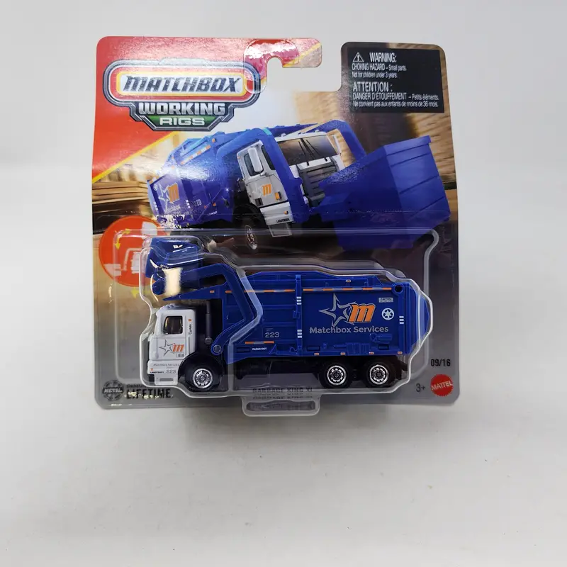 Garbage King Xl #9 * 2025 Matchbox Working Rigs Case F 1