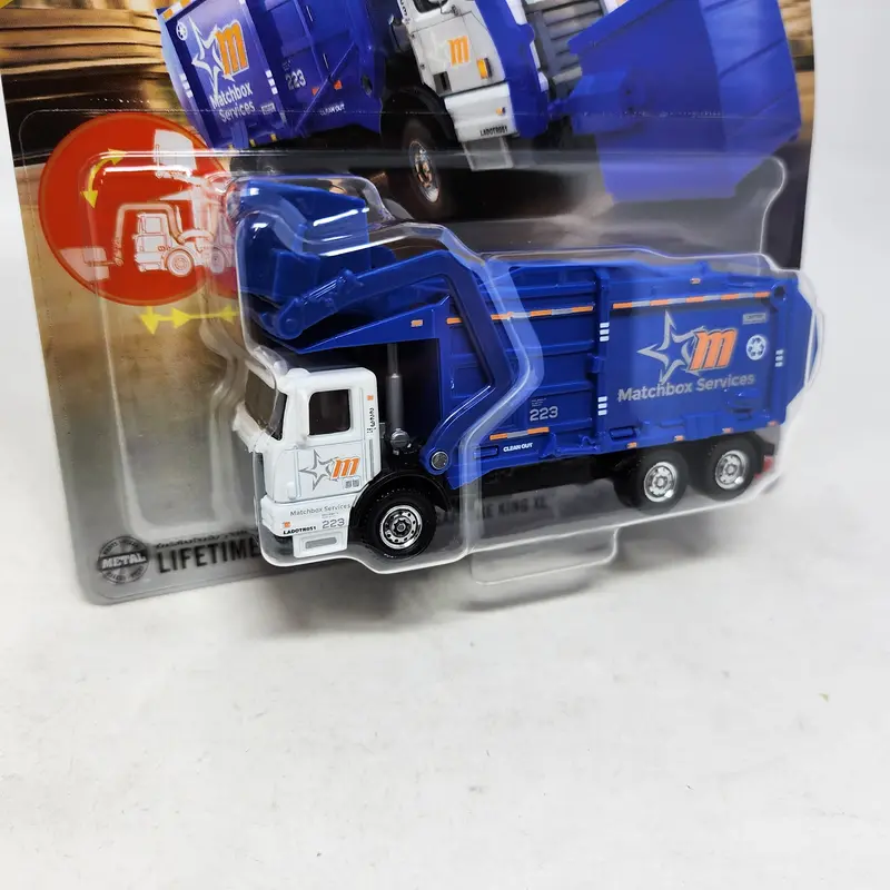 Garbage King Xl #9 * 2025 Matchbox Working Rigs Case F 2