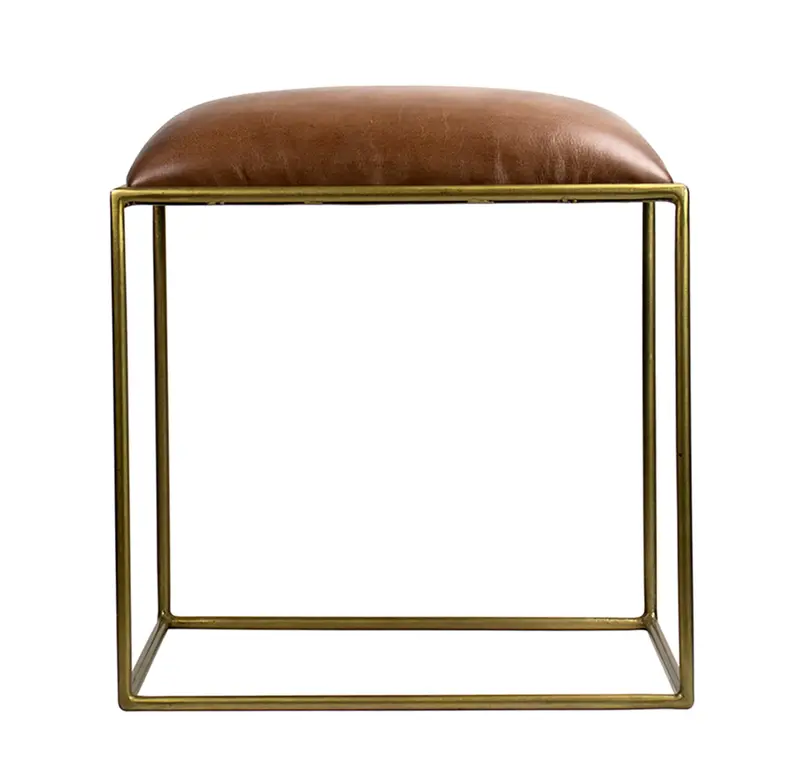 Glimmer Square Footstool - Matthew Izzo Collection 2