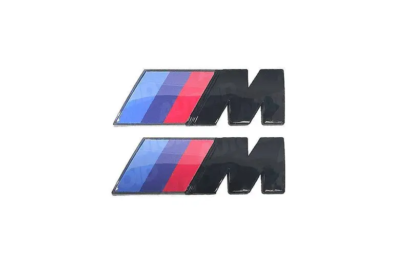Gloss Black Fender Badge For Bmw M Sport Models (F20 F22 F30 F40 F44) 1