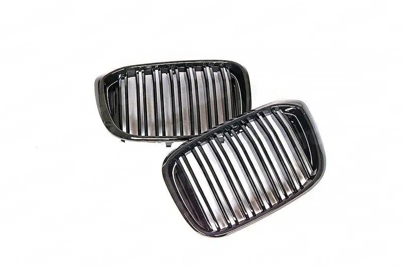 Gloss Black Kidney Grilles For Bmw X3 & X4 (2019+, G01 G02) 1
