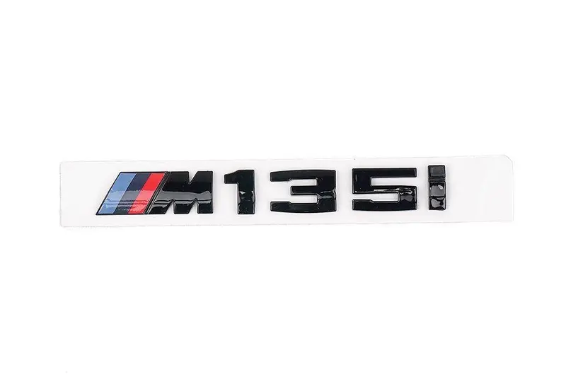 Gloss Black Rear Model Badge For Bmw 1 Series M135i (F20 F21 F40) 1