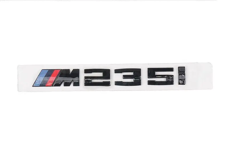 Gloss Black Rear Model Badge For Bmw 2 Series M235i (F22 F23 F44) 1
