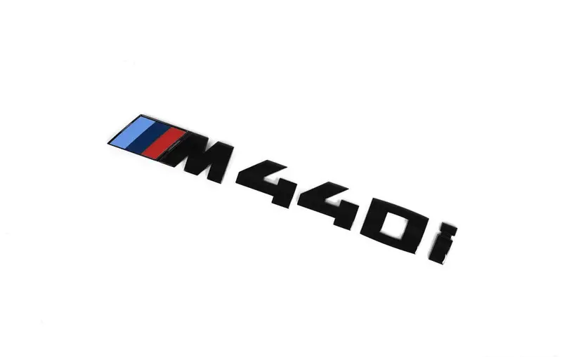 Gloss Black Rear Model Badge For Bmw M440i 1