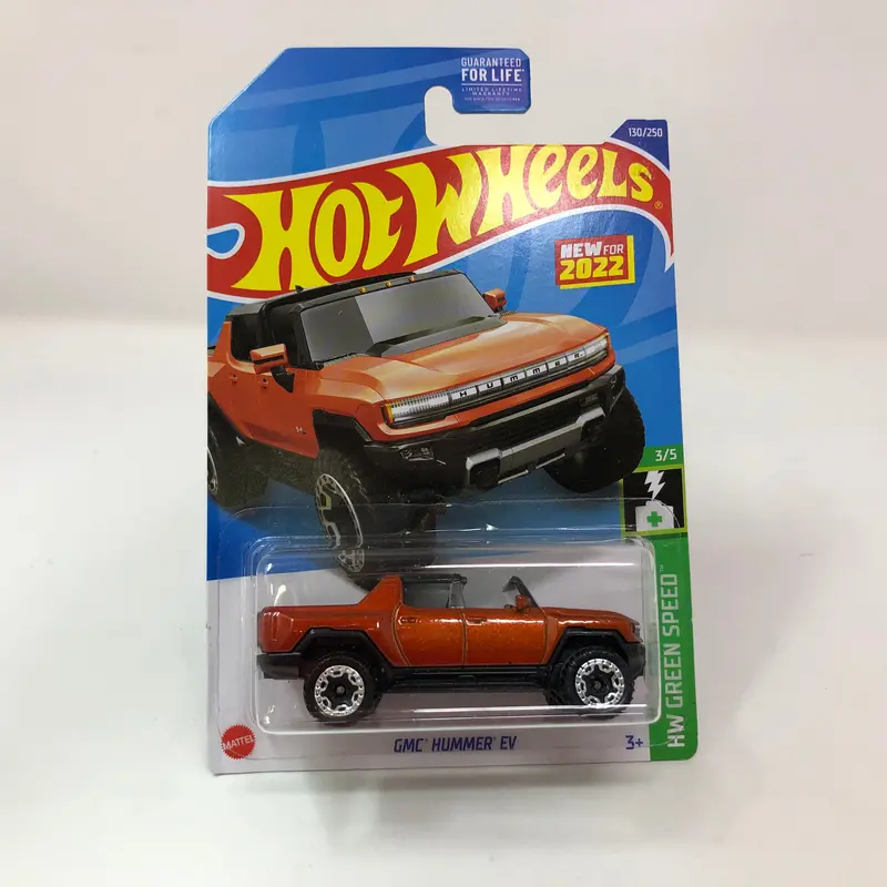 Gmc Hummer Ev #130 * Orange * 2022 Hot Wheels Basic 1