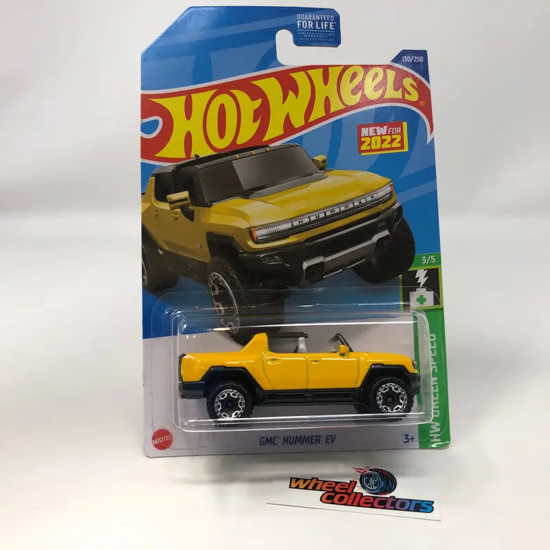 Gmc Hummer Ev #130 * Yellow * 2022 Hot Wheels 1