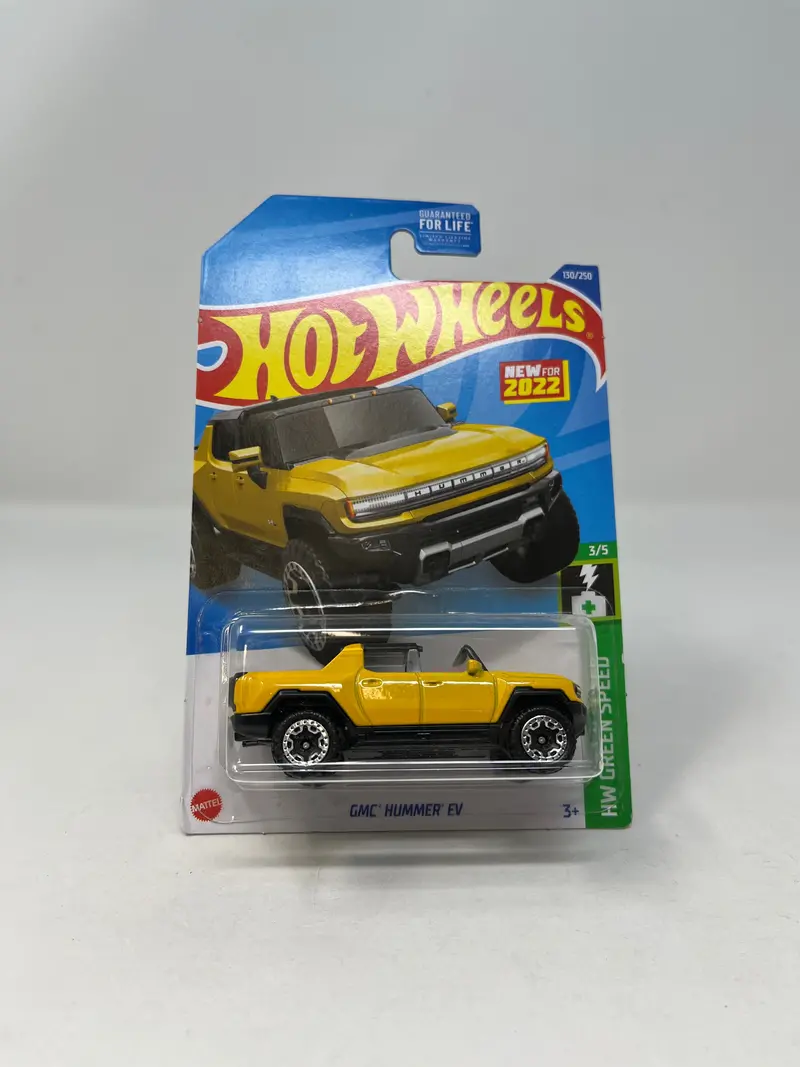 Gmc Hummer Ev #130 * Yellow * 2022 Hot Wheels Basic 1