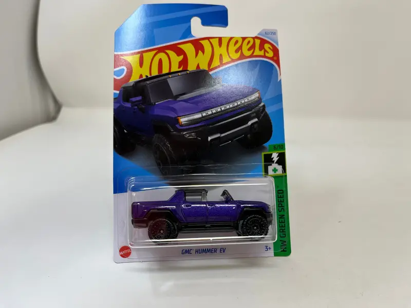 Gmc Hummer Ev #62 * Purple * 2024 Hot Wheels Case H 1