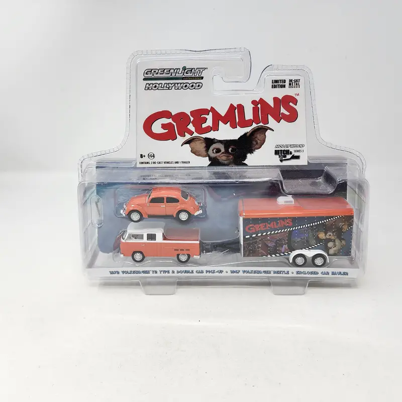 Gremlins Volkswagen Pickup & Beetle * Greenlight Hitch & Hauler Hollywood 1