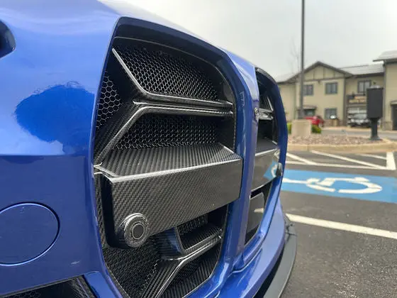 Grille Mesh Protection For 2021–2024 Bmw M3 & M4 Front Radiator 1
